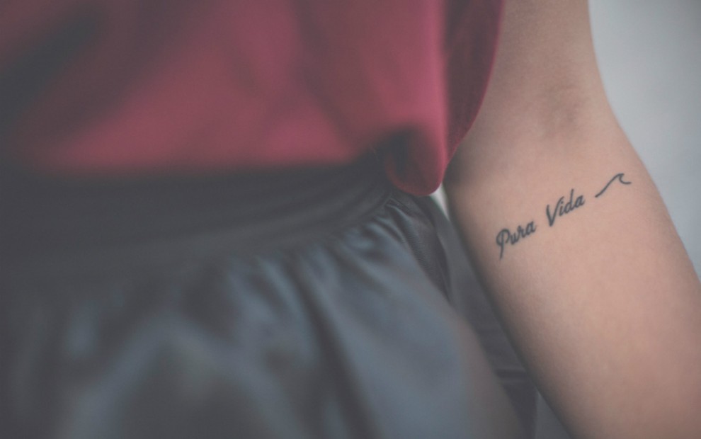 Unter meiner Haut mein erstes kleines Tattoo LIEBREIZEND