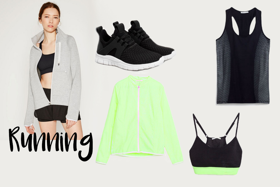 Liebreizend Zara Sport Fitness Kollektion Fitnessblog Running Lauf Outfit