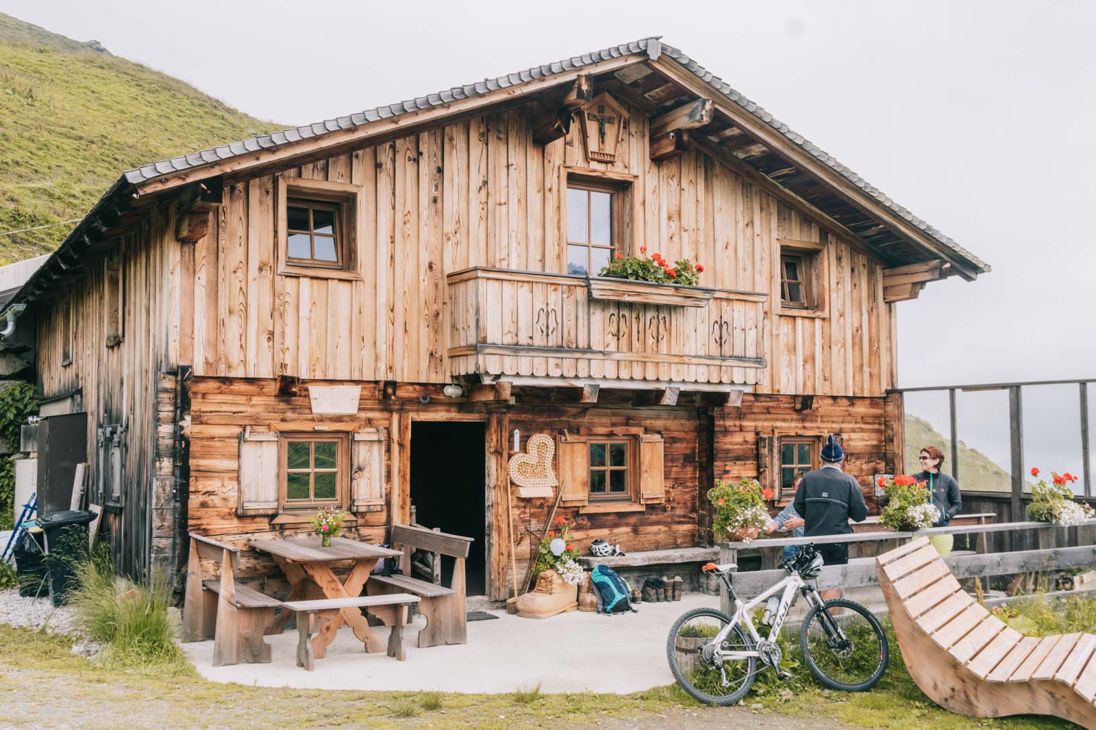 Wandern auf die Riederer Hochalm im Zillertal