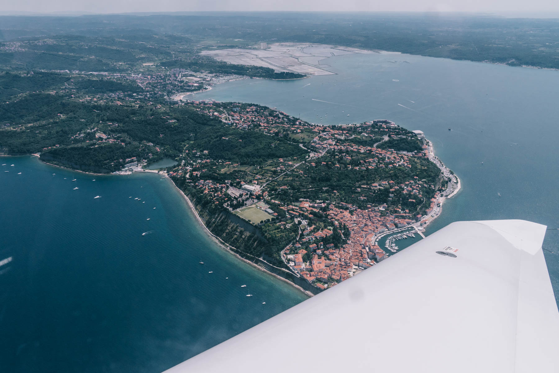 Alpenrundflug: Von Innsbruck nach Portoroz (Slowenien)