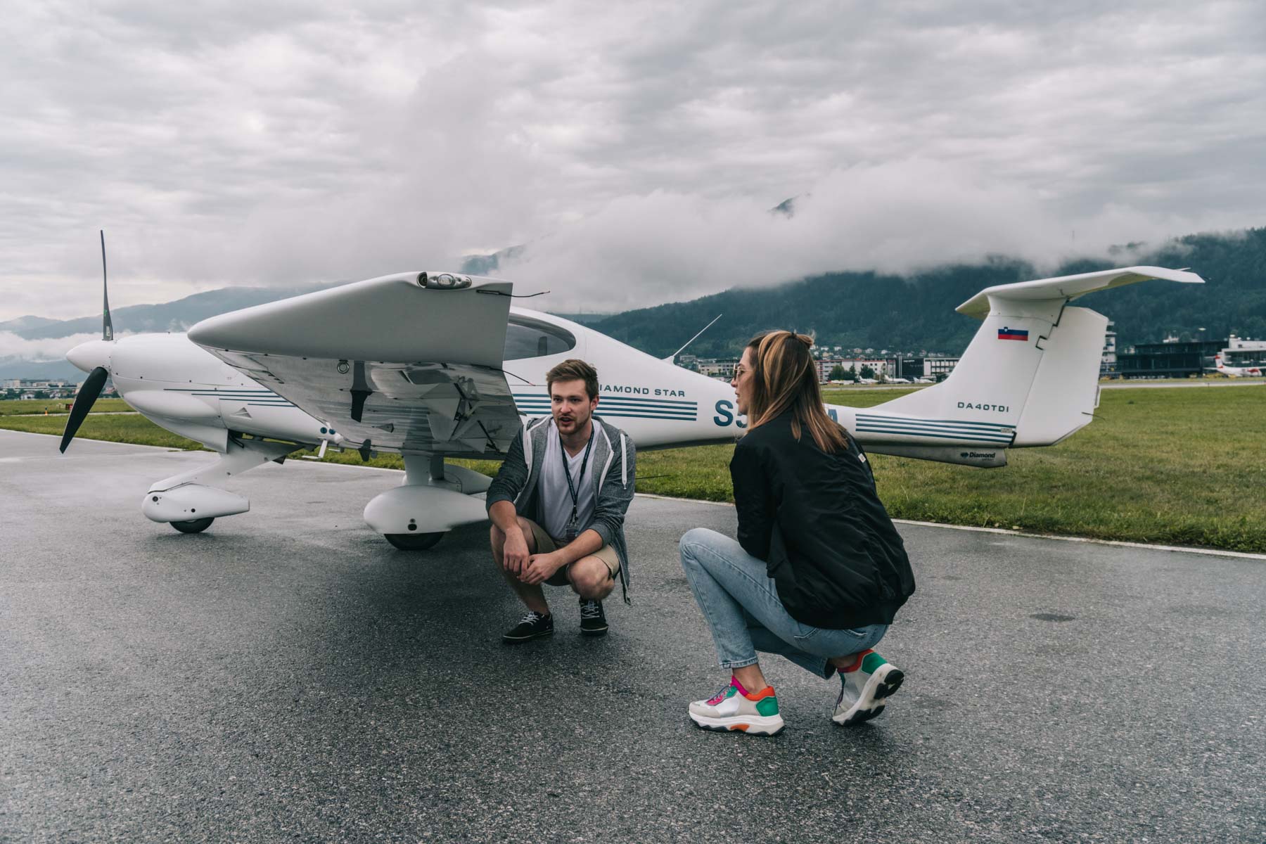 Alpenrundflug: Von Innsbruck nach Portoroz (Slowenien)