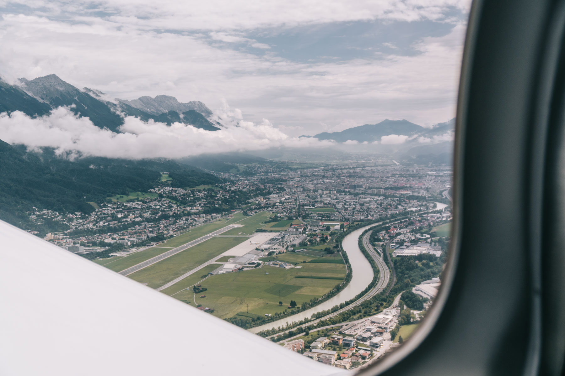 Alpenrundflug: Von Innsbruck nach Portoroz (Slowenien)