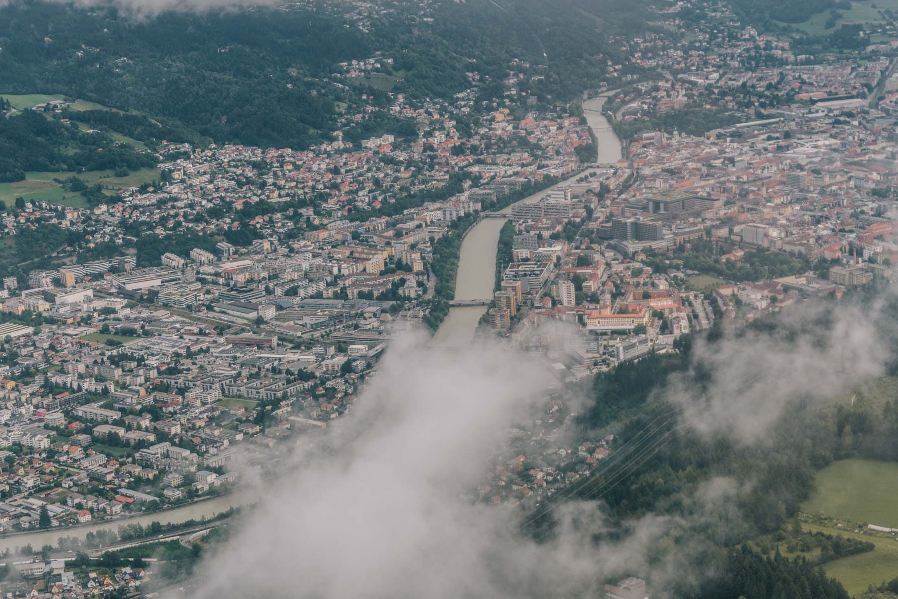 Alpenrundflug: Von Innsbruck nach Portoroz (Slowenien)