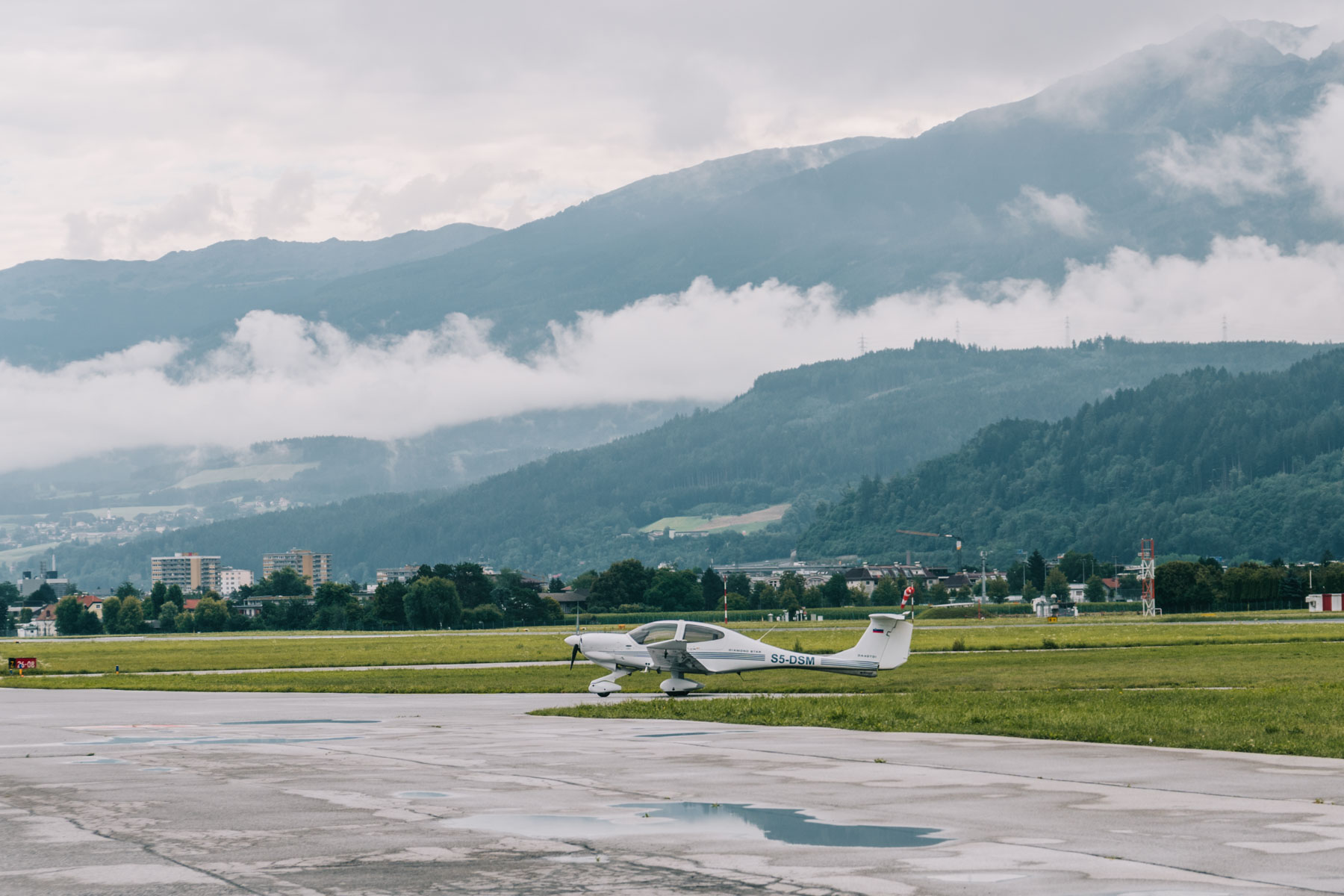 Alpenrundflug: Von Innsbruck nach Portoroz (Slowenien)