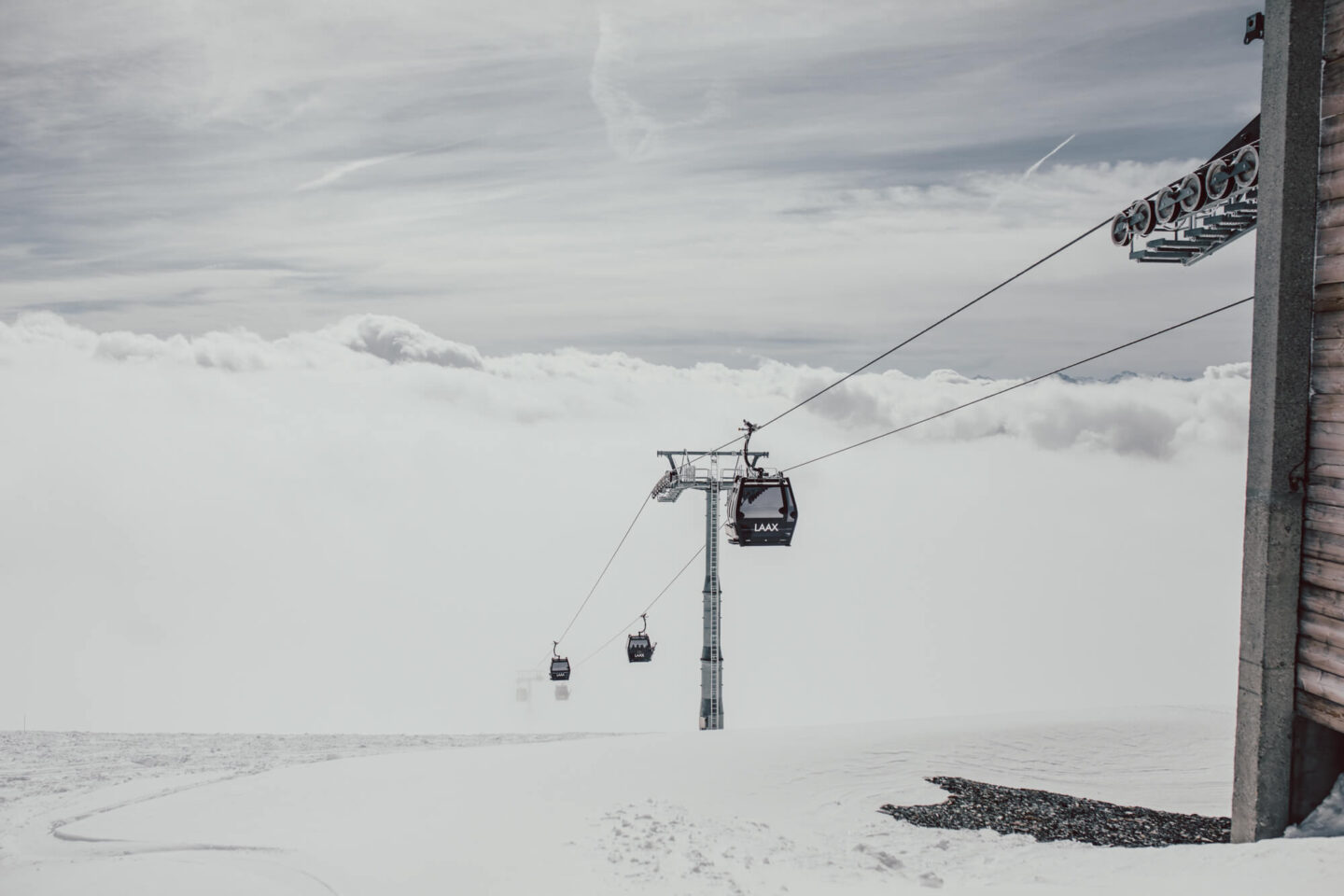 Skifahren in der Schweiz: Winter Wonderland Laax