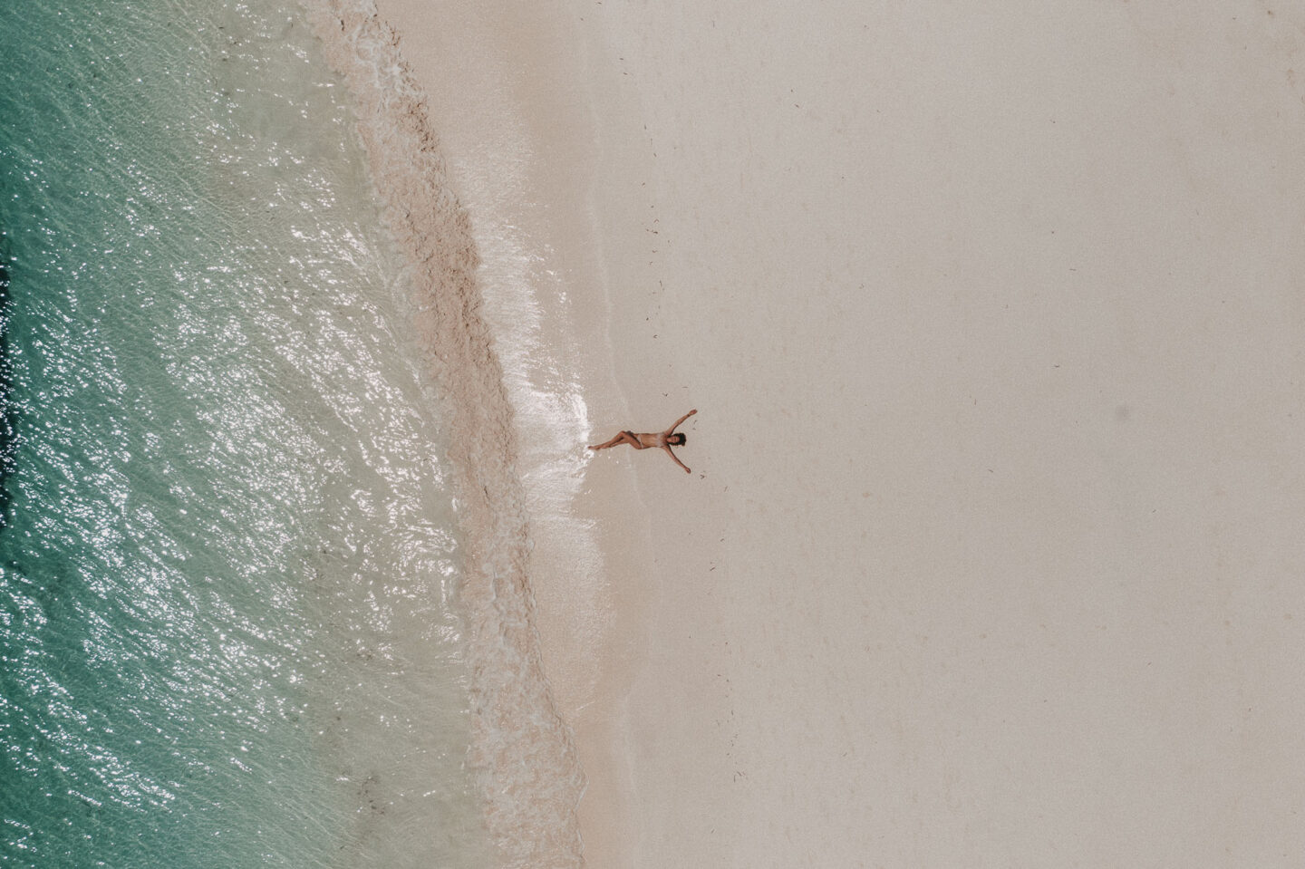 Urlaub in Kenia: Garoda Beach von oben