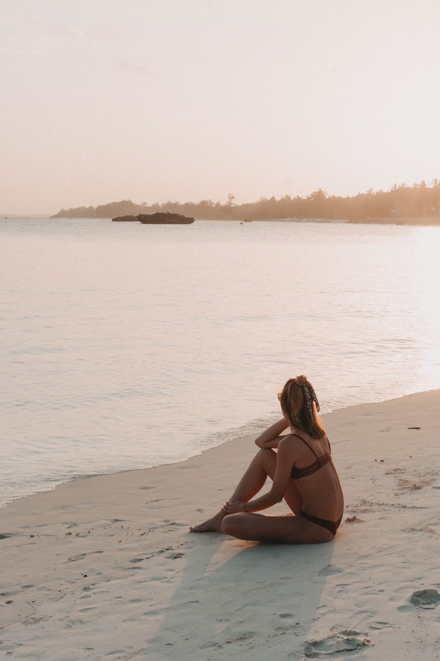 Watamu Beach im Sonnenuntergang